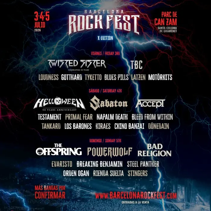 Barcelona rock fest  by MetalheadTours